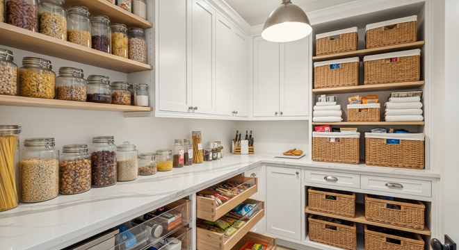 Custom pantry design