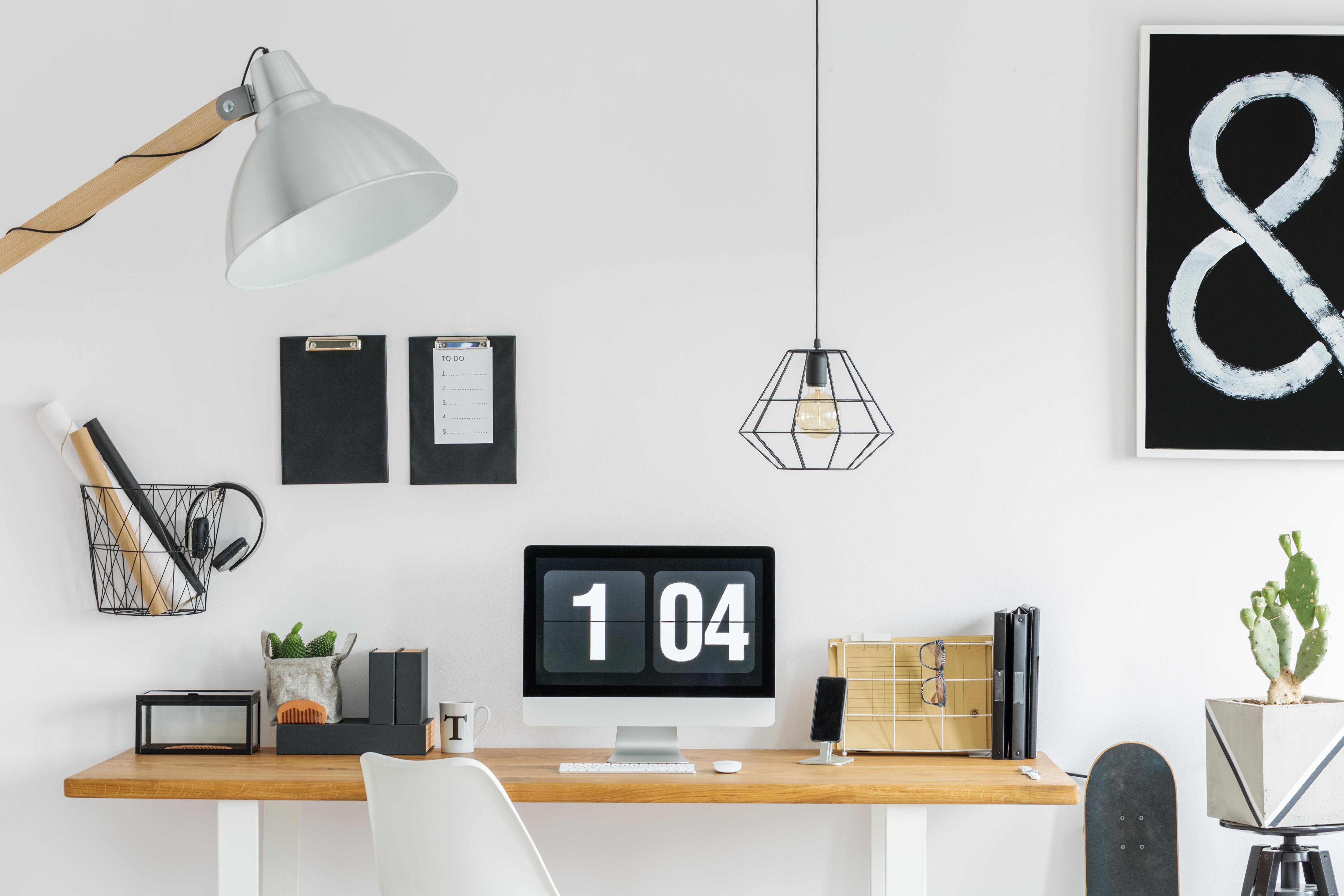The Closet Rehab: 20 Stylish Office Organizing Ideas for Your Custom Built-In Workspace