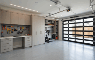 custom garage design trends 2025