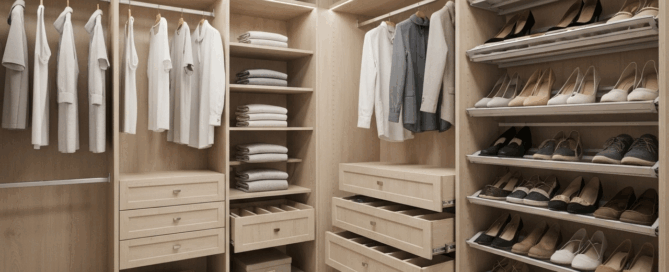 custom designed closets