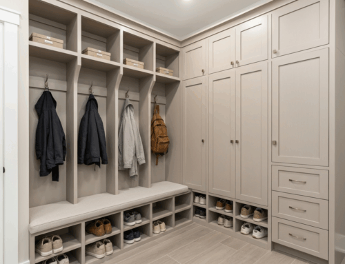 Beyond the Mess: Stylish & Functional Custom Mudroom Storage Solutions by The Closet Rehab